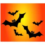 Immagine vettoriale colore Halloween poster