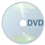 DVD-kuvakkeen vektorigrafiikka