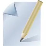 Dokument-Symbol vektorzeichnende