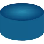 Modré diskové jednotky kapacity vektorové kreslení