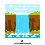Prachtige waterval