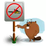 Beaver cartoon image