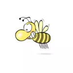 コミックのミツバチのベクトル画像