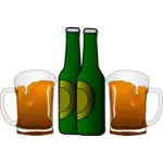 Graphiques vectoriels de bières
