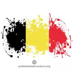 ベルギー ベクトル グラフィックスの旗