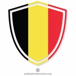 Belgisk flagg skjold