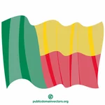 Benin Cumhuriyeti bayrağı