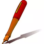 Długopis z cieniem