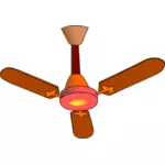 Vectorillustratie van ventilator