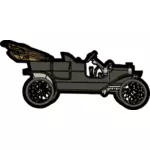 Modello di automobile nera