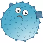 Cartone animato blowfish