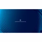 Blue background halftone design