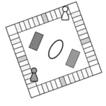 Ícones de jogo de tabuleiro