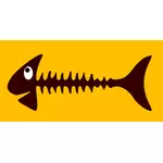 Fisch-Knochen-Symbol