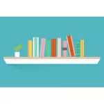 シンプルな本棚