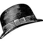 Bowler hat vector tekening
