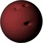 Vector of a bowling ball