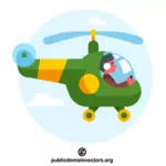 Elicopter mic cu pilot
