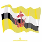 Brunei ulusal bayrağı