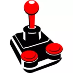 Video-Spiel-Joystick-Vektorgrafik