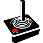 An old joystick vector illustration