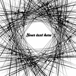 Burst of lines vector graphics