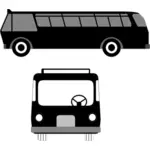 Immagine vettoriale del simbolo di autobus