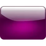 Gloss violet square button vector graphics