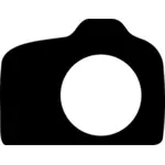 DSLR appareil photo photographie vecteur dessin