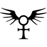 Rebirth life tattoo vector image