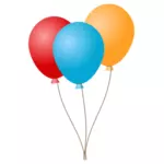 Ballonger vektorgrafik