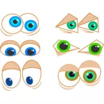 Cartoon eyes image