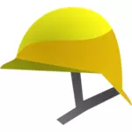 Sarı inşaat kask simge vektör grafikleri