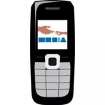 Illustrazione vettoriale del telefono cellulare Nokia