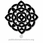 Celtic knot vector clip art