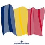 Tšadin tasavallan kansallinen lippu