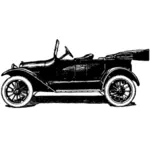 Ретро автомобиль векторное изображение