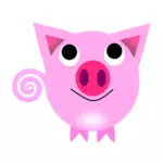 Vektor-Illustration von Schwein