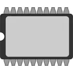 BIOS chip vector miniaturi