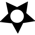 Star black symbol