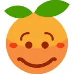 Sonriendo naranja