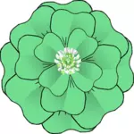 Зеленый цветок