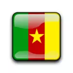 Kamerun Flagge button