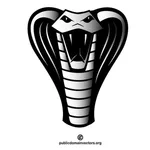 Cobra slange illustrasjon