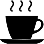 Pictograma de ceaşcă de cafea