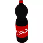 コーラのボトルのベクトル図
