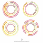 Cercuri colorate 2