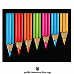 Colores lápices de colores