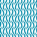 Modello di strisce ondulate blu