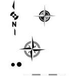 Farklı pusula sembolleri